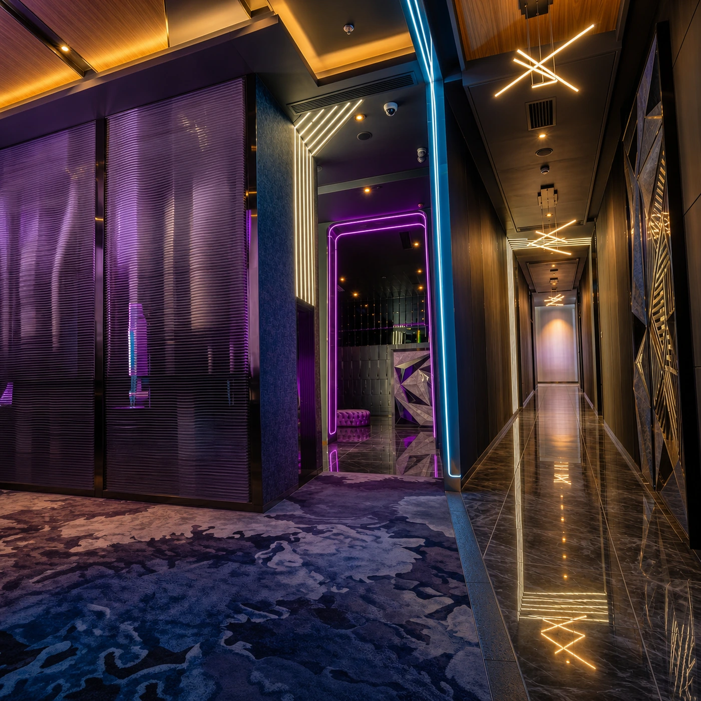 晉會MCLUB 會館走廊