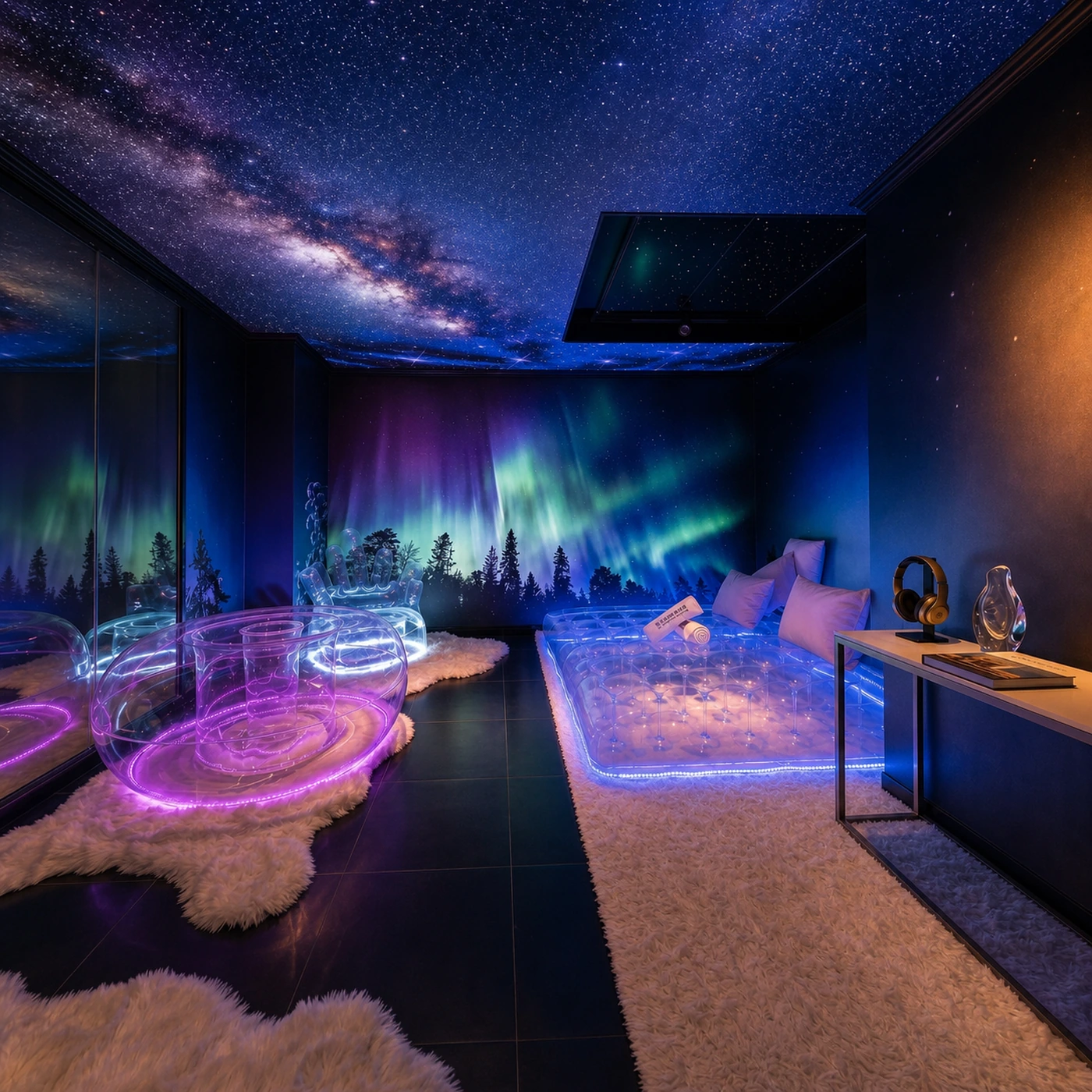 晉會MCLUB 星空宇宙主題睡房